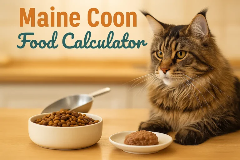 Maine Coon Food Calculator