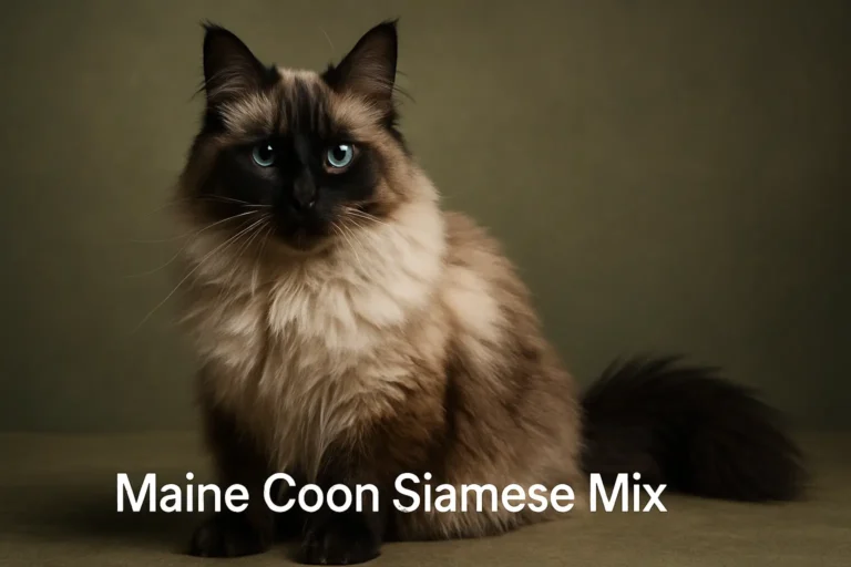 Maine Coon Siamese Mix